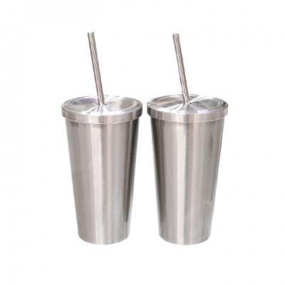 i-transfer Custom Cute Travel Stainless Steel Straw Cup