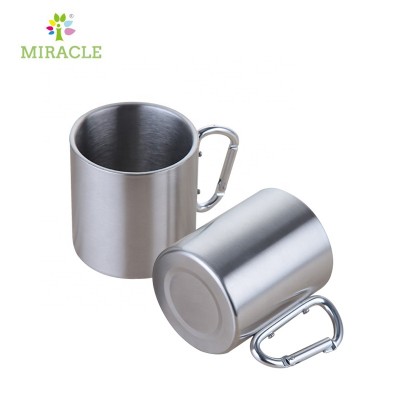 220ml 8oz stainless steel mug with handle sublimation travel mug coffee cups